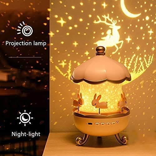 Rabbit's Merry-Go-Round Night Lamp Projector✨